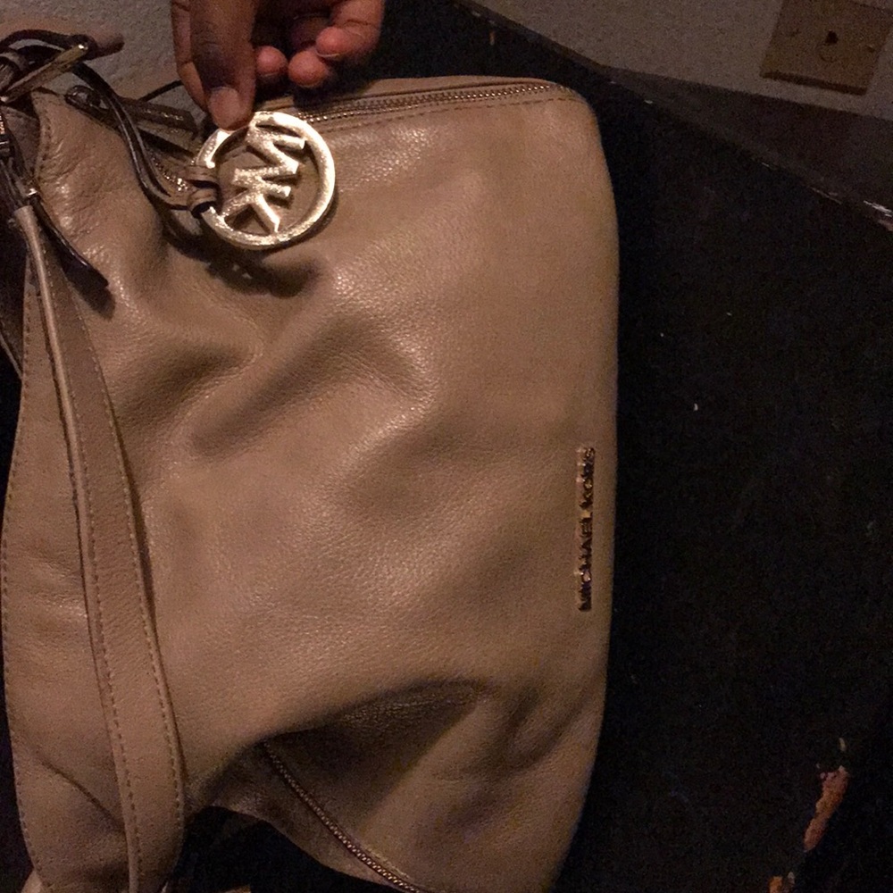 Michael Kors Tan Leather Bag
